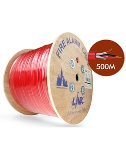 CB-0216 FIRE ALARM, SHIELD 2x16 AWG, 1 PAIR, FPL 500 M/ Roll
