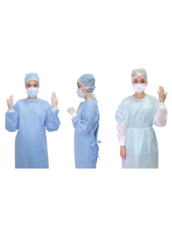 ชุด PPE หรือ ชุดกาวน์สำหรับสวมป้องกันการปนเปื้อน แบรนด์ HONORE