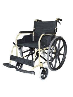 รถเข็นอลูมินัมอัลลอยด์คาร์ม่า รุ่น KM-1500 (KARMA KM-1500) ดีไซน์คลาสสิค ทนทาน เบาะกว้าง 18 นิ้ว ล้อหลัง 24 นิ้ว ของแท้ รับประกันศูนย์ไทย 5 ปี