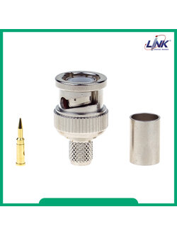 UC-0026 BNC PLUG RG 6 or 5C-2V, CRIMP Type คีมบีบแน่น UC-8116