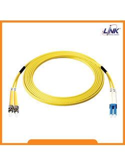 UFP942D31-03 Fiber Optic ST-LC Patch Cord OS2, Duplex Single-mode, (3.0 mm Jacket)/UPC-UPC, Lengths 3 m.