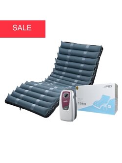 ที่นอนลมแบบลอนช่วยกระจายแรงกดทับ APEX DOMUS 2 (โดมุส 2) ช่วยลดและกระจายแรงกดทับได้ดี มีเทคโนโลยี LOW AIR LOSS ช่วยการถ่ายเทความร้อน + แถมผ้าคลุมกันของเหลว ของแท้ รับประกันศูนย์ไทย (Best Seller)