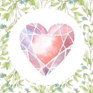 พลอยทรงหัวใจ