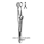 EYE Chalazio FORCEPS LAMBERT 3.5" (9 ซม.)