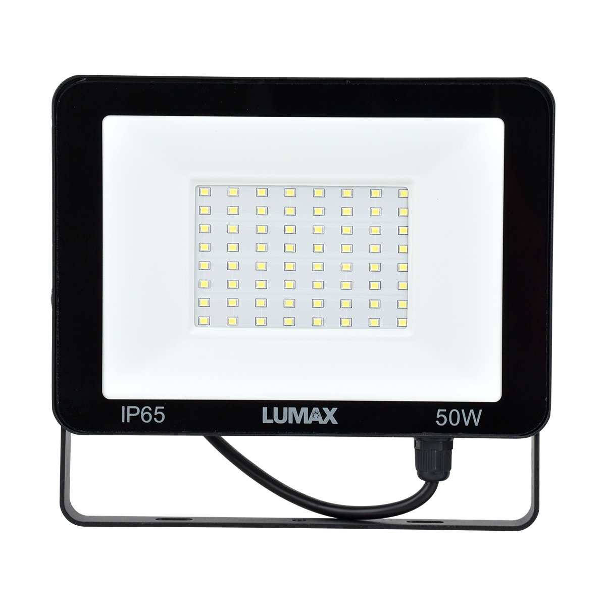 LUMAX ชุดโคมสาดแสงพร้อมหลอด LED #EFLL 50/BL 50LED/6.5K-XSXD/V2