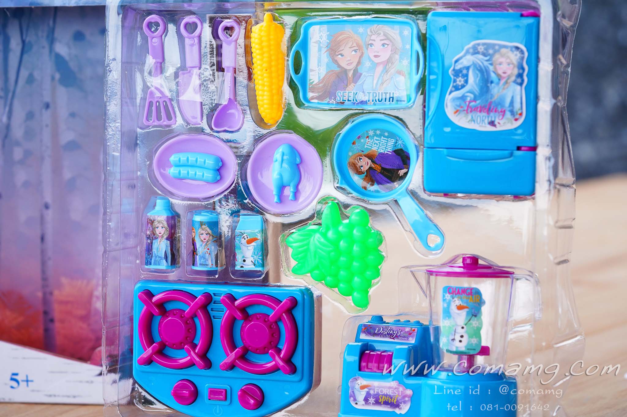 ชุดเครื่องครัวของเล่น ลายการ์ตูนเอลซ่า&โพนี่ ลิขสิทธิ์แท้