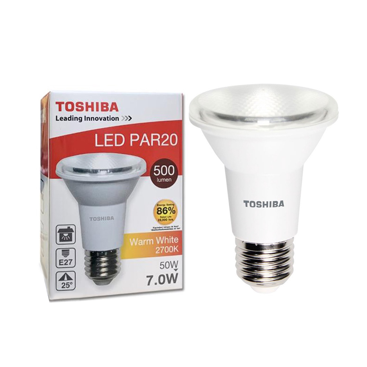 Toshiba หลอด LED Par20 7WW