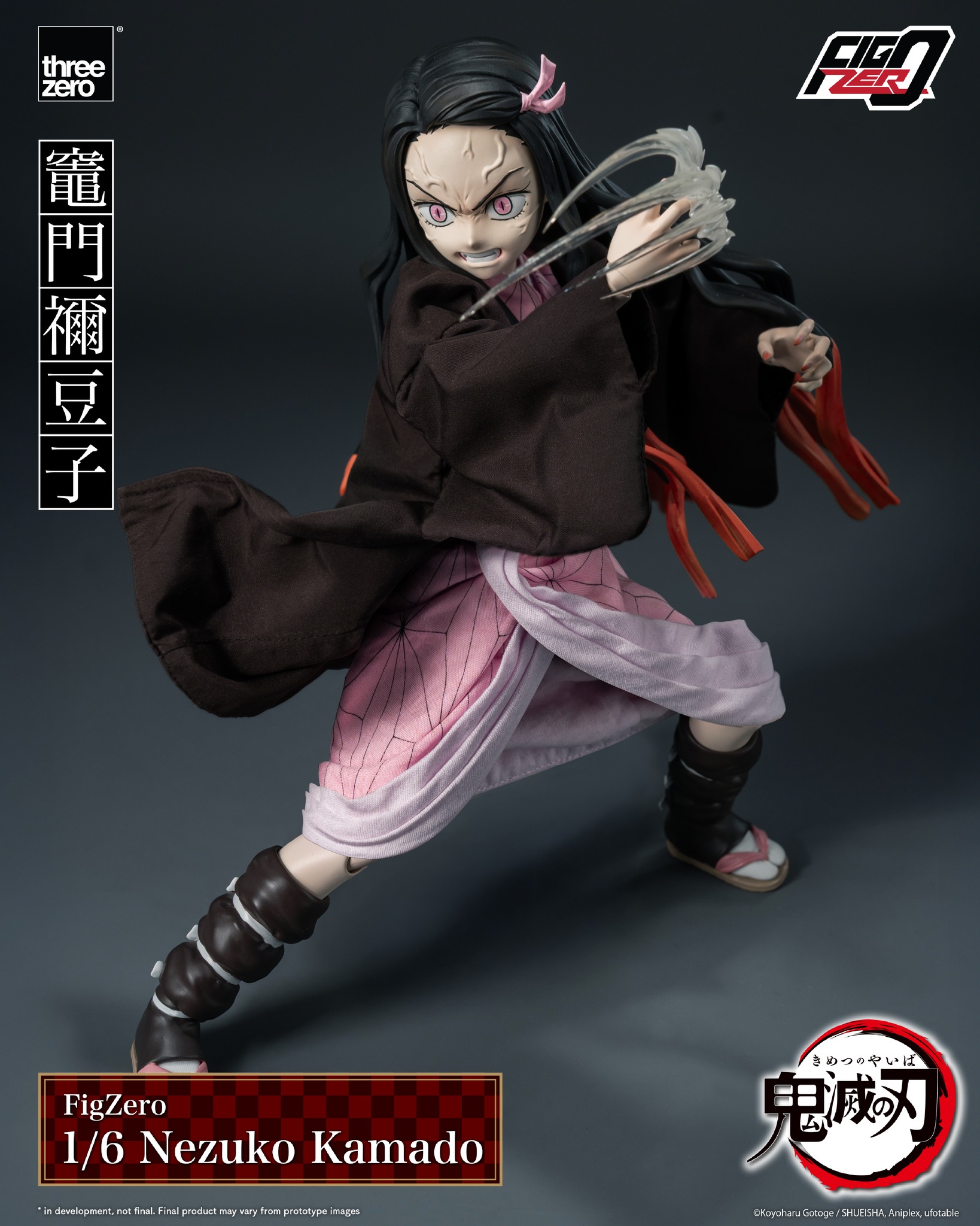 <Preorderถึง 17/9/2025 > 🔔เปิดรับPreorder มัดจำ 2200 บาท threeZero x Demon Slayer : FigZero 1/6 Nezuko Kamado collectible figure