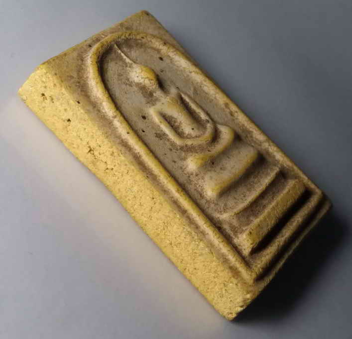 รหัสสินค้า พระสมเด็จ วัดต่างๆ 318 พระสมเด็จเนื้อผง หลวงพ่อทองกลึง สุนทโร วัดเจดีย์หอย จังหวัดปทุมธานี รุ่นสร้างวัดใหม่โป่งกระทิง