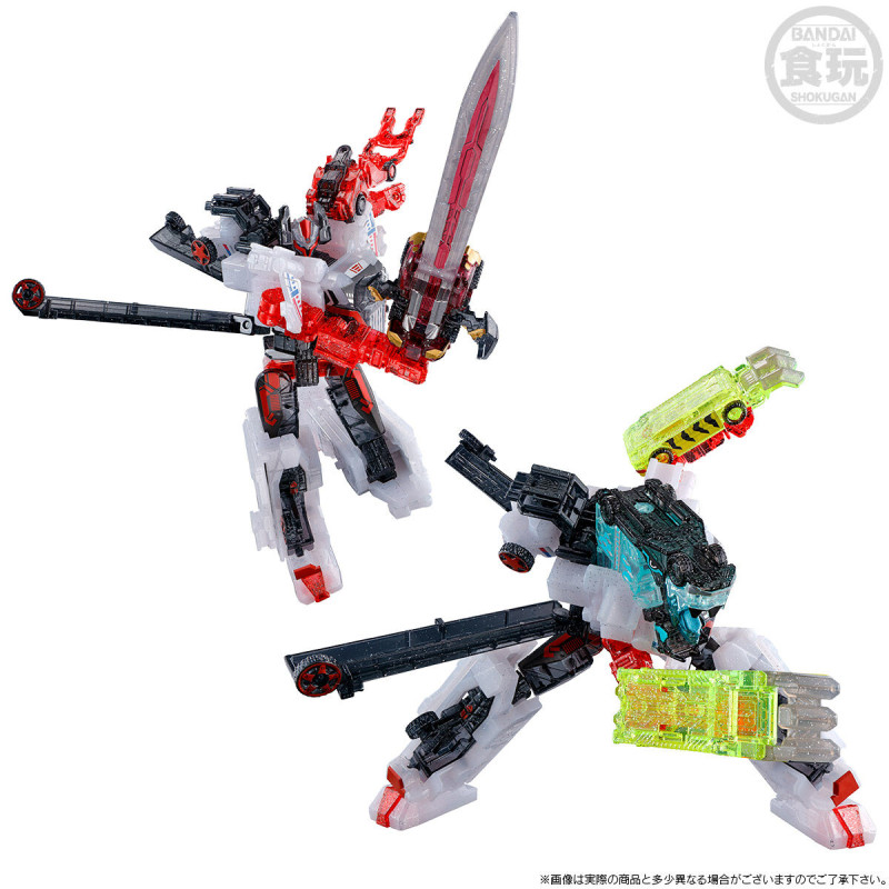 < Preorder ปิดวันที่ 29/7/2025 > 🔔เปิดรับPreorder มัดจำ 900 บาท MINIPLA BAKUAGE GATTAI SERIES PB BAKUAGESENTAI BOONBOOMGER BIG-9 ROBOTS BOONBOOM CALL-IN SET BAKUAGE CLEAR VER. W/O CANDY