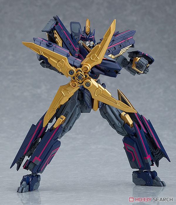 เปิดรับPreorder มัดจำ 350 บาท MODEROID Black Shinkalion (Plastic model) โมประกอบ
