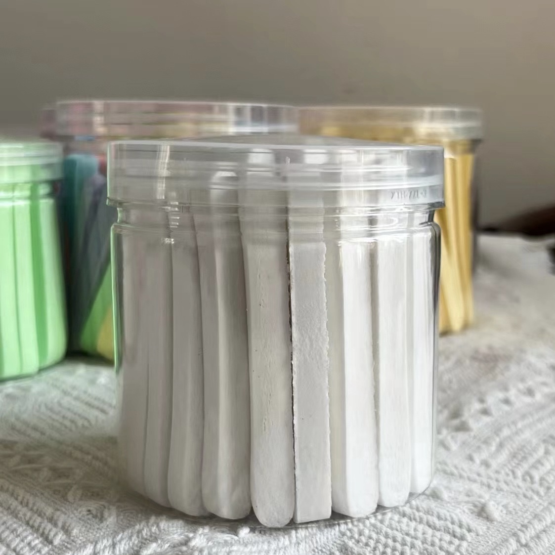 ฟองน้ำอัดแท่ง ฟองน้ำกลม ฟองน้ำเช็ดหน้า ฟองน้ำล้างหน้า(50แผ่น)