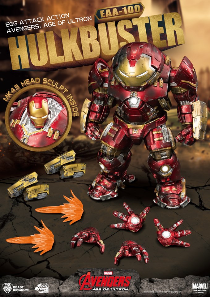 เปิดรับPreorder #มัดจำ 2000 บาท EAA-100 Avengers:Age of Ultron Hulkbusterโมสำเร็จ*