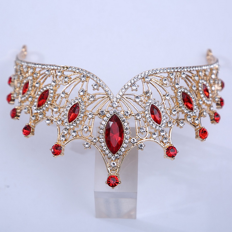 As2322- พร้อมส่งจากไทย มงกุฎเพชรประดับ แวววาว สวยหรูดูแพงเหมือนแบบ เด็กโต-ผู้ใหญ่ เส้นผ่าศูนย์กลาง 15.5cm.ดัดปรับขนาดได้เล็กน้อย