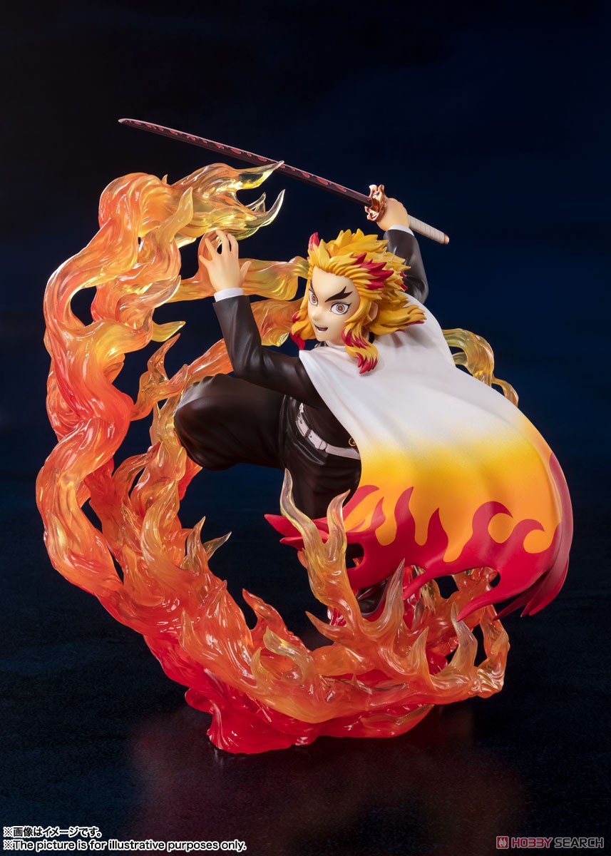 เปิดรับPreorder มัดจำ 500 บาท Figuarts Zero Kyojuro Rengoku Flame Breathing (PVC Figure)