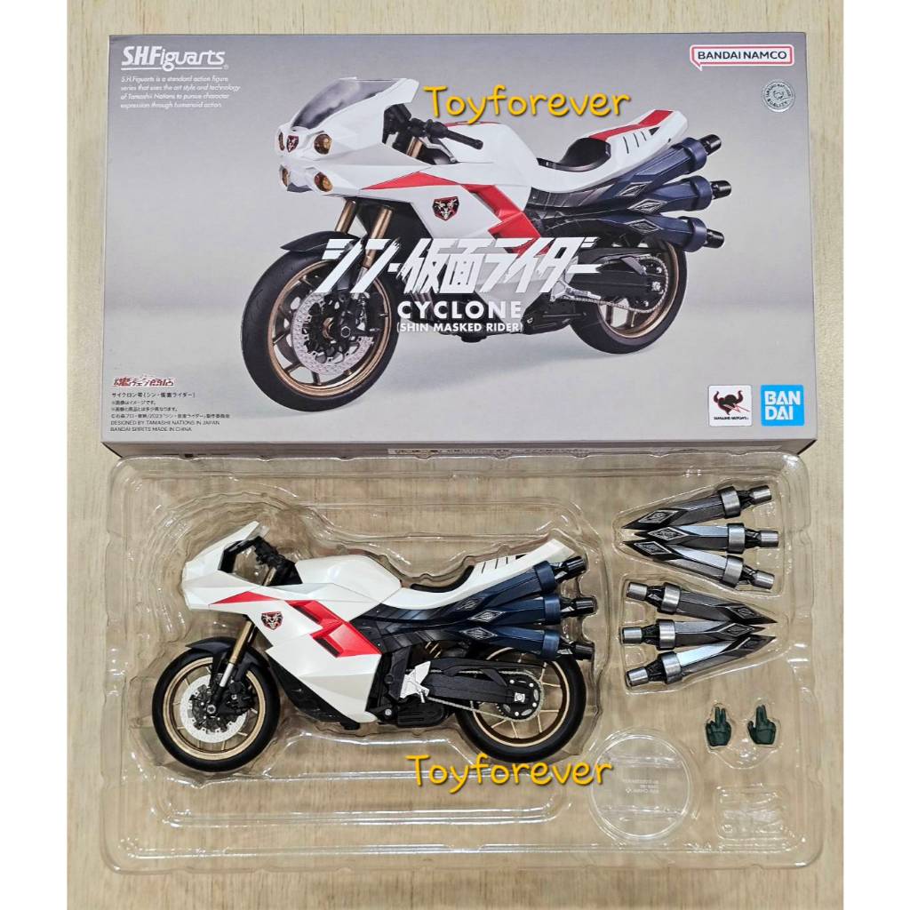 S.H.Figuarts SHF Shin-Cyclone Rider Shin JP มอเตอร์ไซค์ชินคาเมนไรเดอร์