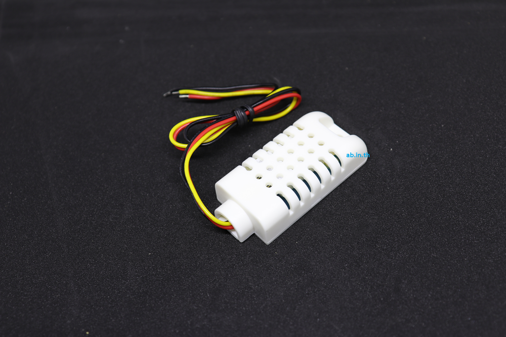 DHT22 / AM2302 เซนเซอร์วัดอุณหภูมิ+ความชื้น Arduino พร้อมเคส อย่างดี (AAM2302B)