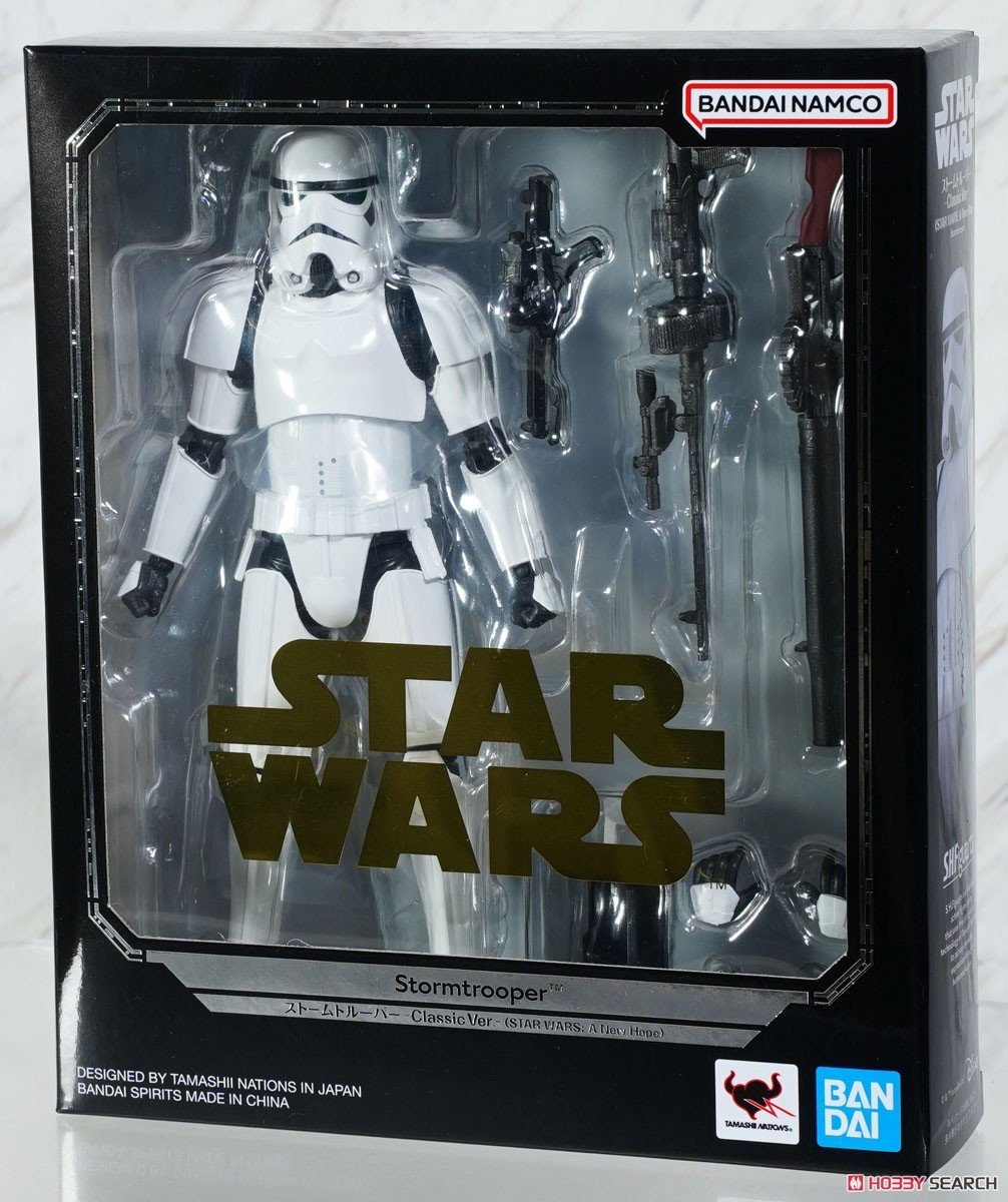 <Preorderปิดรับวันที่ 7/9/2025 มัดจำ 200 บาท S.H.Figuarts Stormtrooper -ClassicVer-(STAR WARS:A New Hope)