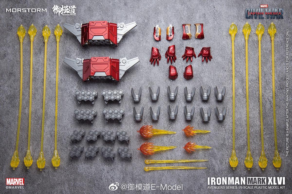 <Preorderปิดรับที่ 10คิวครับ >เปิดรับPreorder มัดจำ 800บาท 1/9 Ironman MK 46 Deluxe Ver. ( สีพิเศษ )