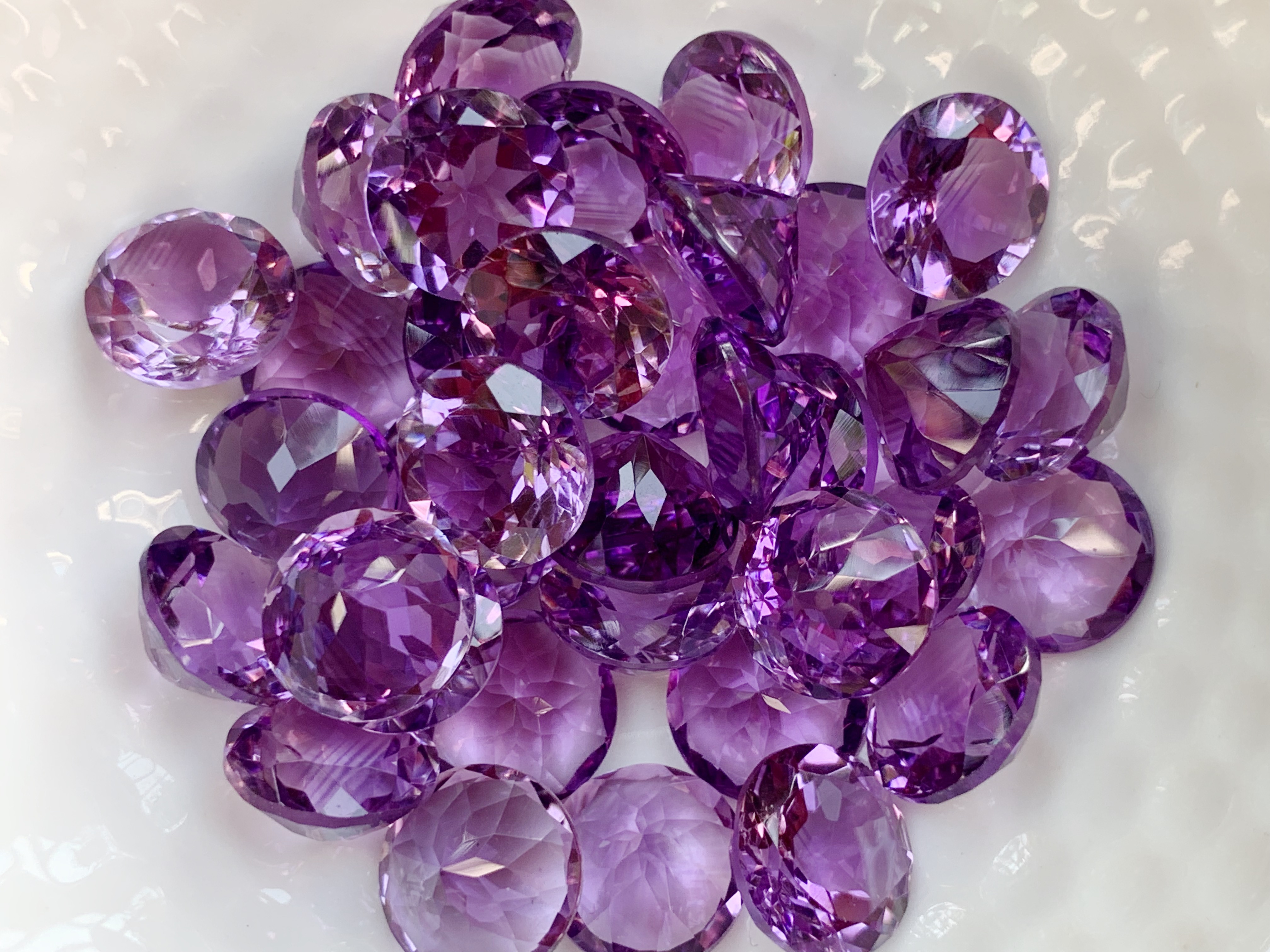 อเมทิสกลม 10 มม. 1 เม็ด