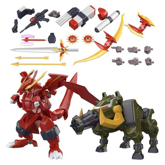 เปิดรับPreorder มัดจำ 500 บาท P-bandai Super MiniPla Gear Fighter Dendoh Full Armor Dendoh Optional Pats & Gatling Bore & Dragon Flare Assetโมเดลประกอบ