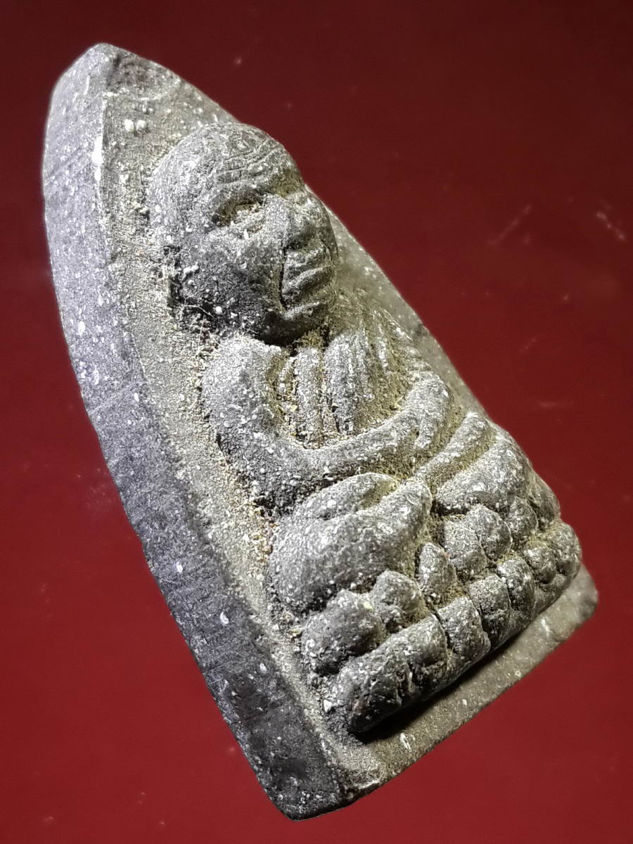 รหัสสินค้า หลวงปู่ทวด วัดต่างๆ 128 หลวงปู่ทวด เนื้อผงใบลาน หลังลายพิมพ์นิ้วมือ พ่อปู่นริศ นรินโท ลานธรรมบารมีแสงธรรมหนอ จ.พังงา