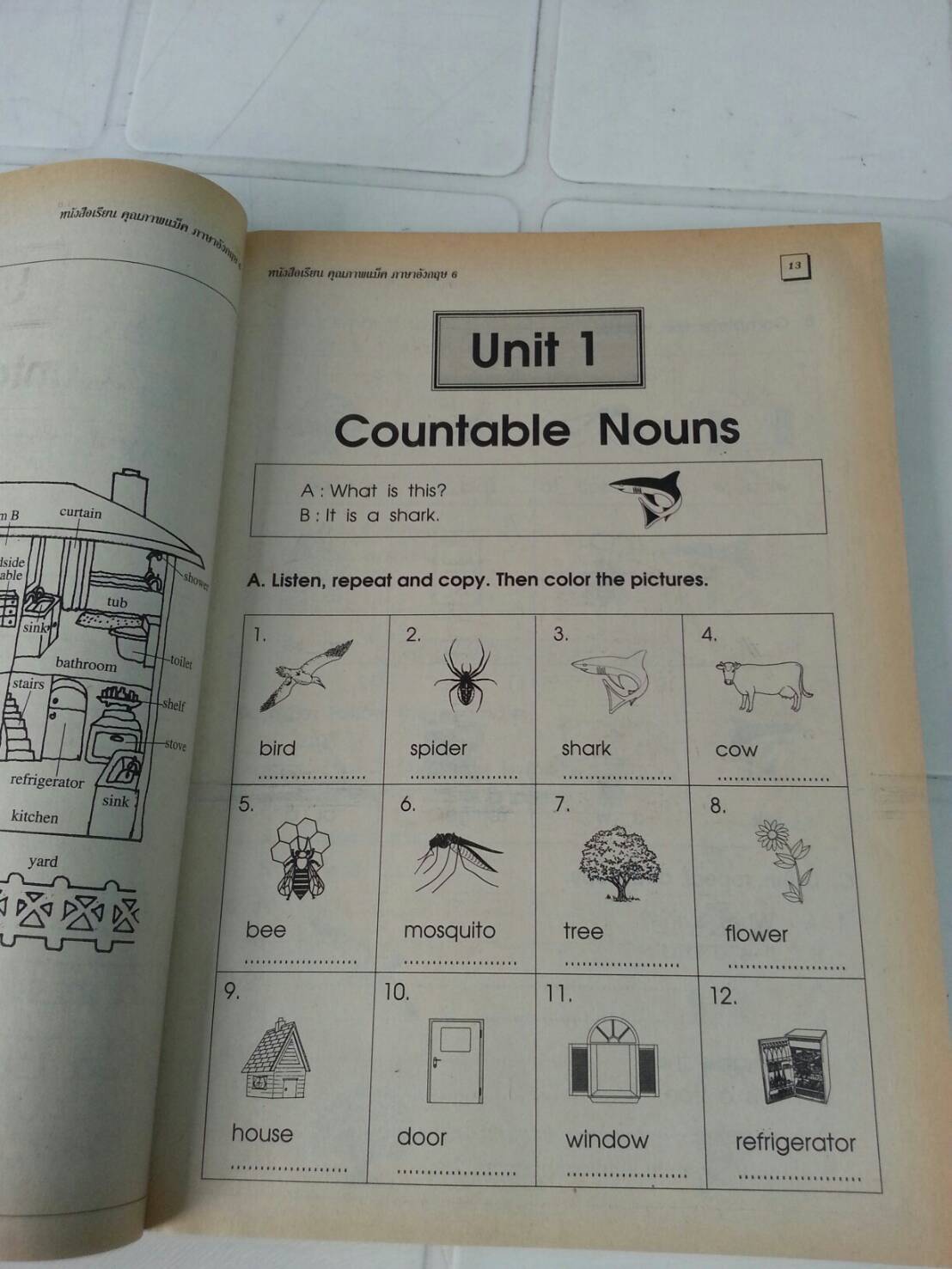 หนังสือเรียนคุณภาพแม็ค ภาษาอังกฤษชั้นป.6 โดย ผศ.วิโรจน์ พานิชกิจ