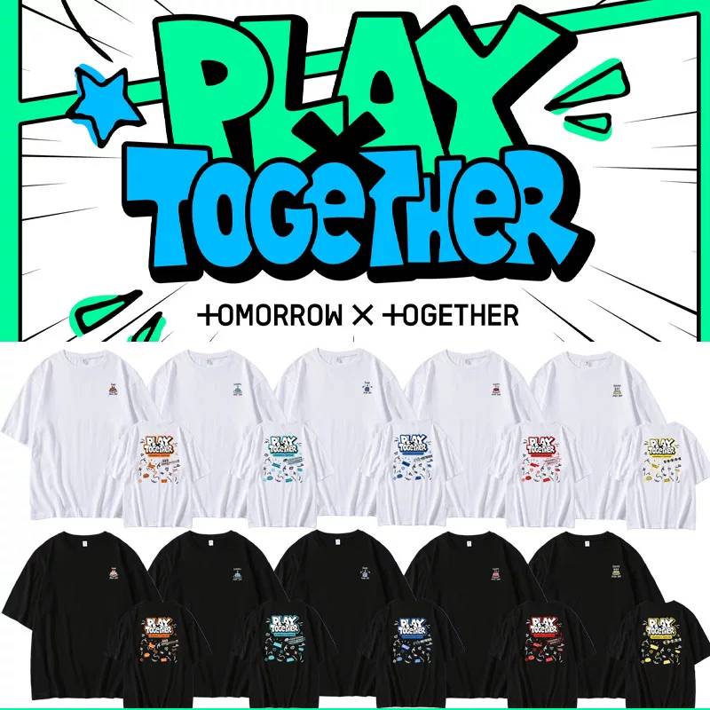เสื้อยืด TXT : HAPPY MOA DAY PLAY X TOGETHER