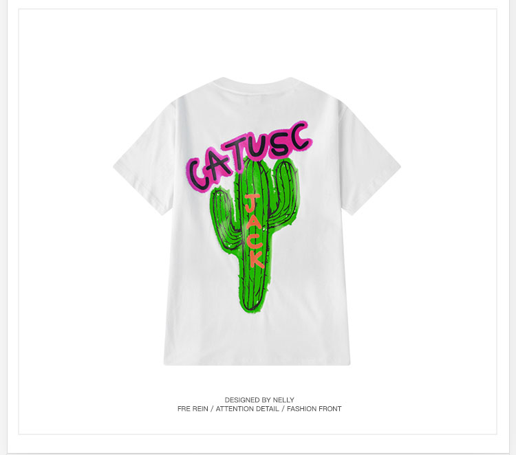 เสื้อยืด CACTUS แบบหวังอี้ป๋อใส่