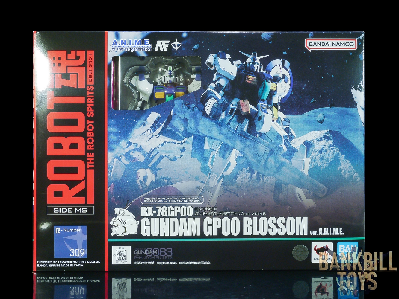 กันดั้ม Bandai Spirits The Robot Spirits <SIDE MS> R-309 RX-78GP00 Gundam GP00 Blossom Ver. A.N.I.M.E.