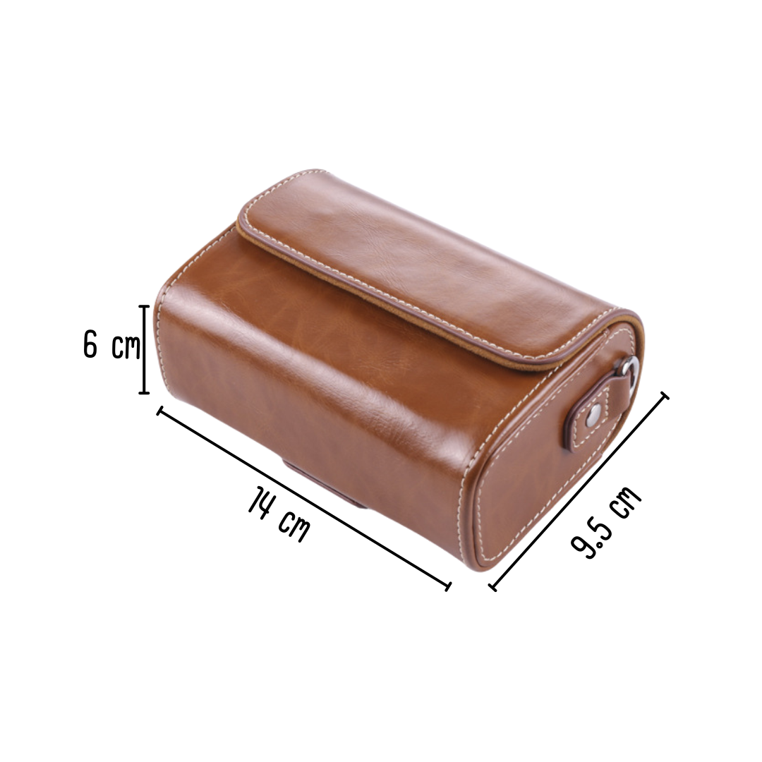 กระเป๋ากล้องหนัง สำหรับกล้องคอมแพค มีสายสะพาย Ricoh GR3 Canon G7x Sony ZV1