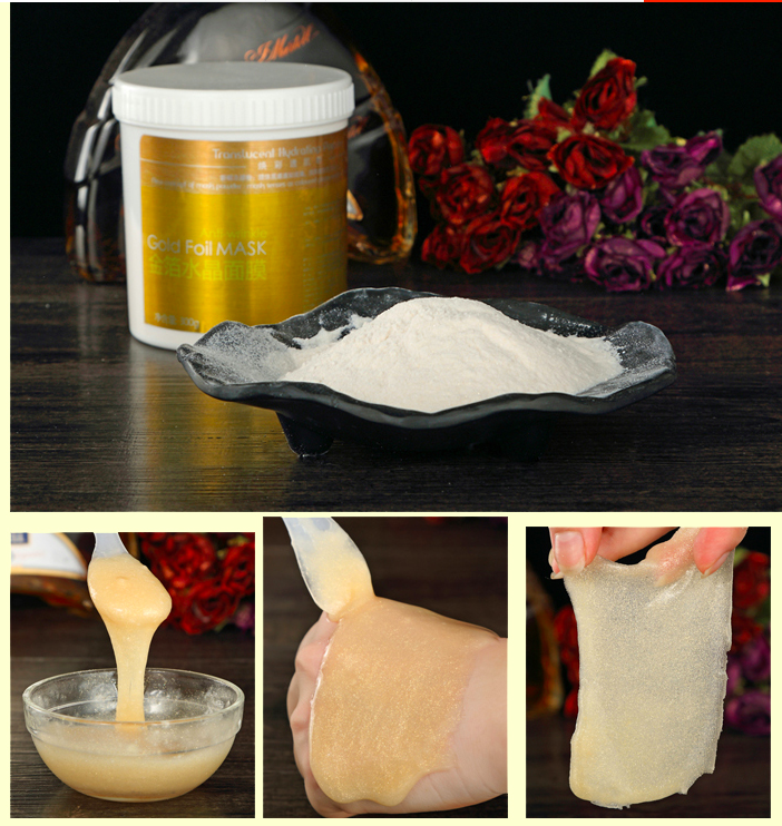 Gold Facial Mask ผงมาส์กหน้าทองคำ 500กรัม