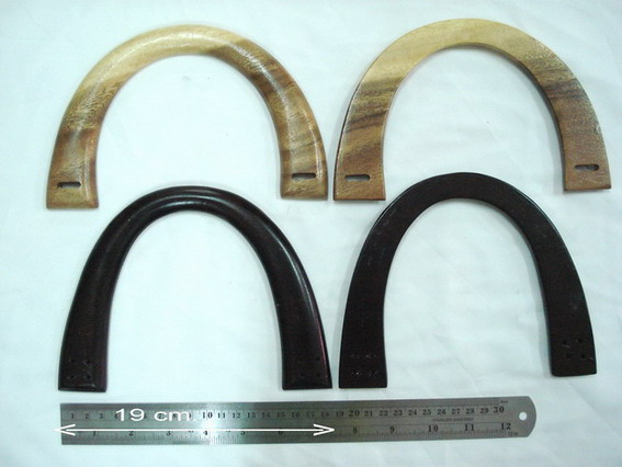 หูกระเป๋าไม้ ขนาดกลาง Wooden Bag Handle (Medium)