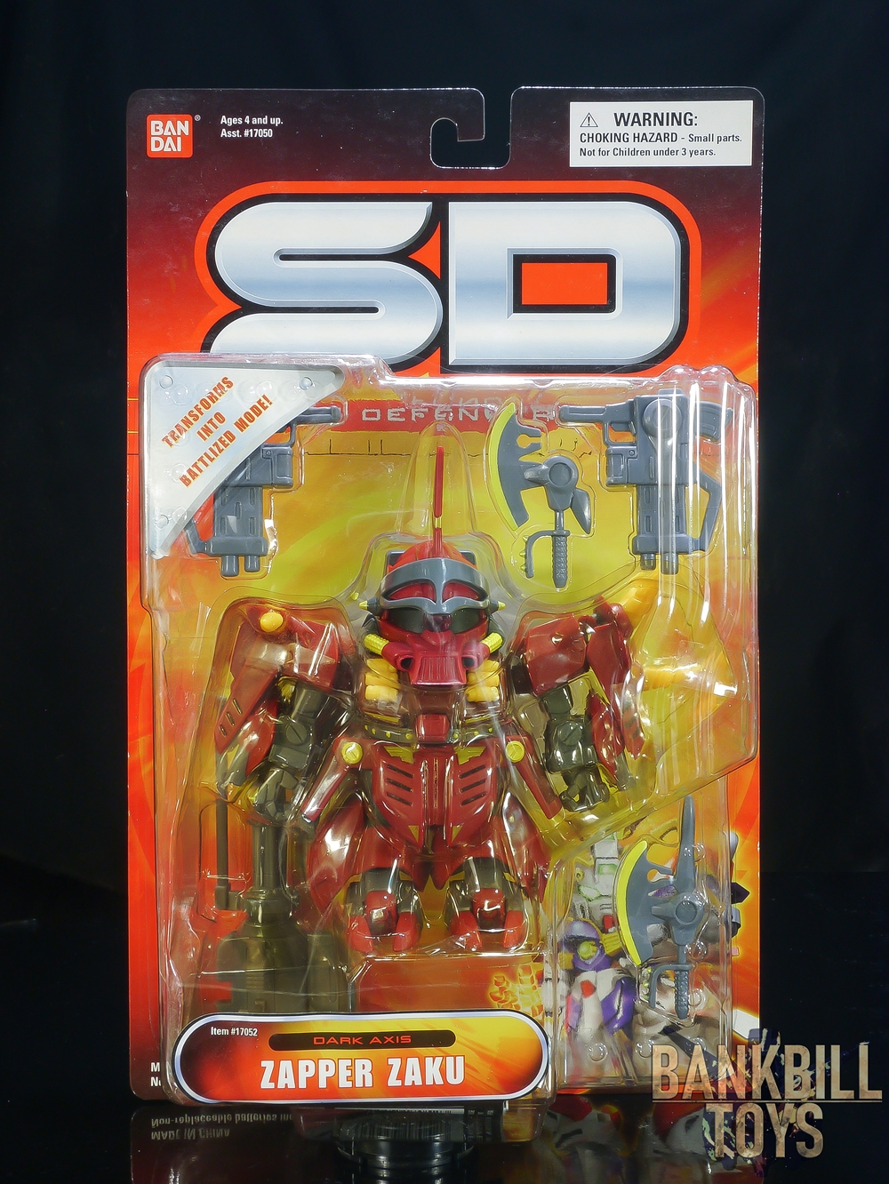กันดั้ม Bandai America SD Gundam Force SD-Flextion Zapper Zaku