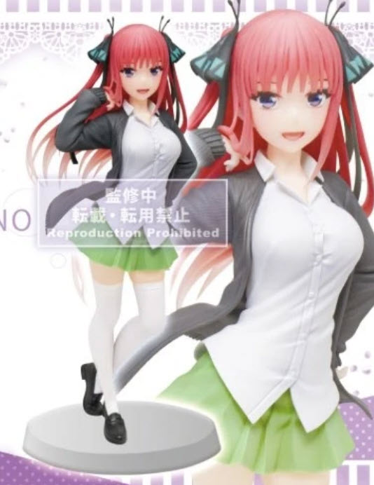 <Preorderถึง 26/6/2021>เปิดรับPreorder มีค่ามัดจำ 200 บาท The Quintessential Quintuplets Coreful Figure <Nakano Nino ~Uniform ver~>