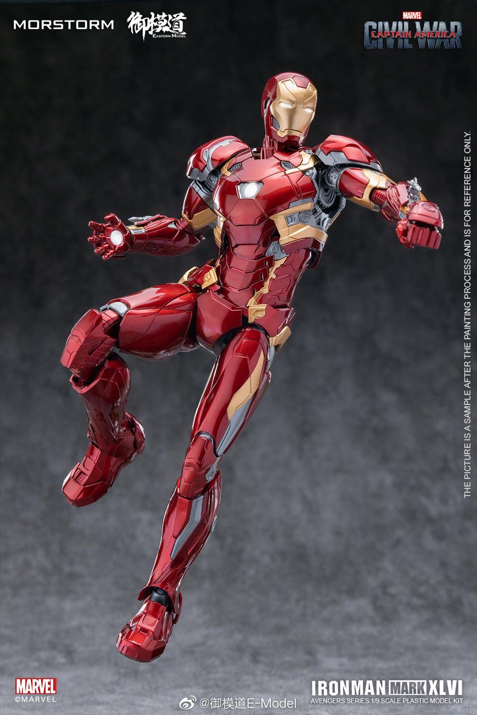 <Preorderปิดรับที่ 10คิวครับ >เปิดรับPreorder มัดจำ 800บาท 1/9 Ironman MK 46 Deluxe Ver. ( สีพิเศษ )