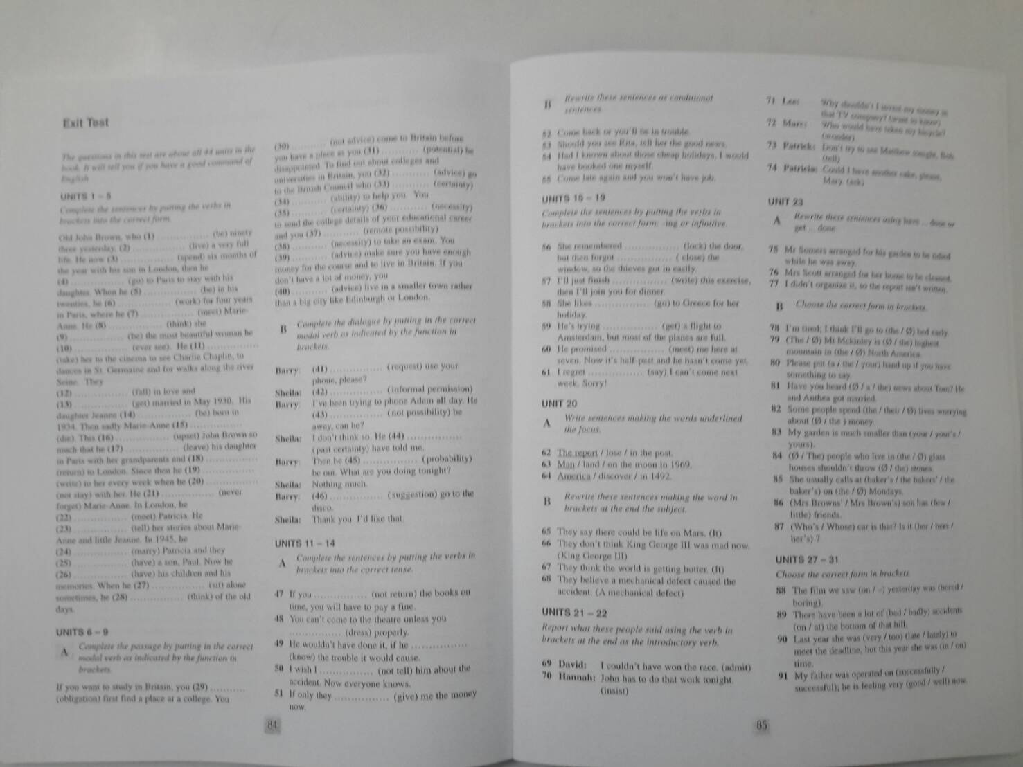 PENGUIN GRAMMAR WORKBOOK 4 Post-Intermediate by Neil McBurney and Edward Woods มีเฉลยในเล่ม