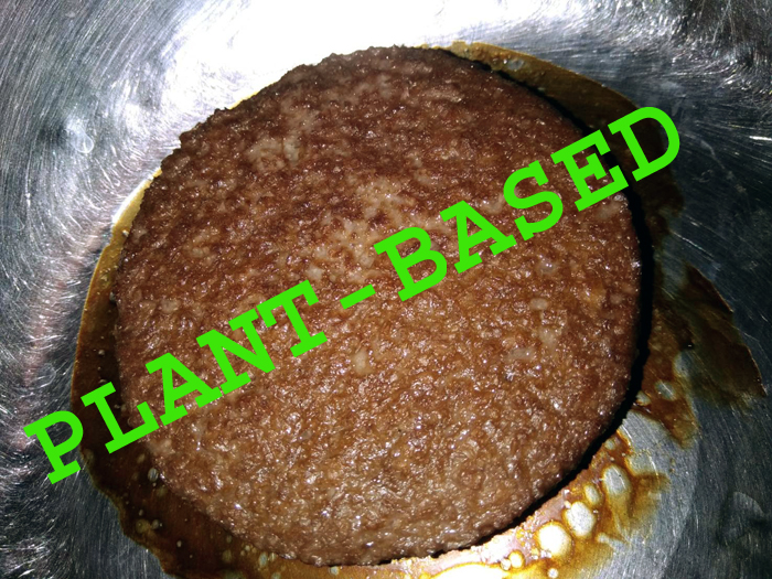 แพลนท์เบส-เบอร์เกอร์เนื้อวัว(มังสวิรัติ) Plant Based Burger Beef ไม่ต้องแช่แข็ง ไม่ต้องแช่เย็น