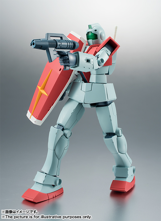 กันดั้ม Bandai The Robot Spirits <SIDE MS> R-209 RGM-79 GM Ver. A.N.I.M.E.