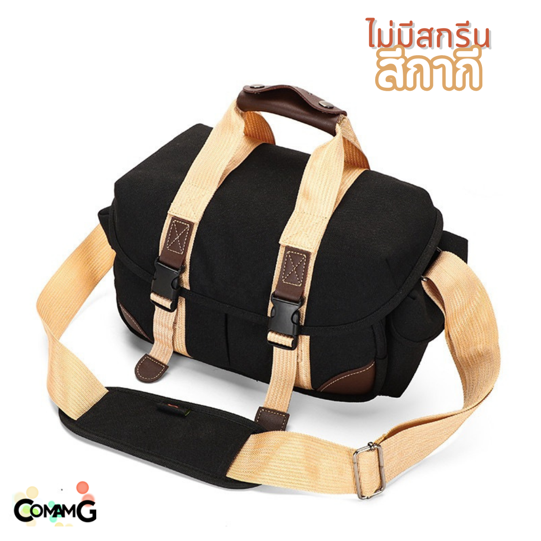 กระเป๋ากล้องดิจิตอล Camera Bag กระเป๋ากล้องmirrorless ผ้าแคนวาส