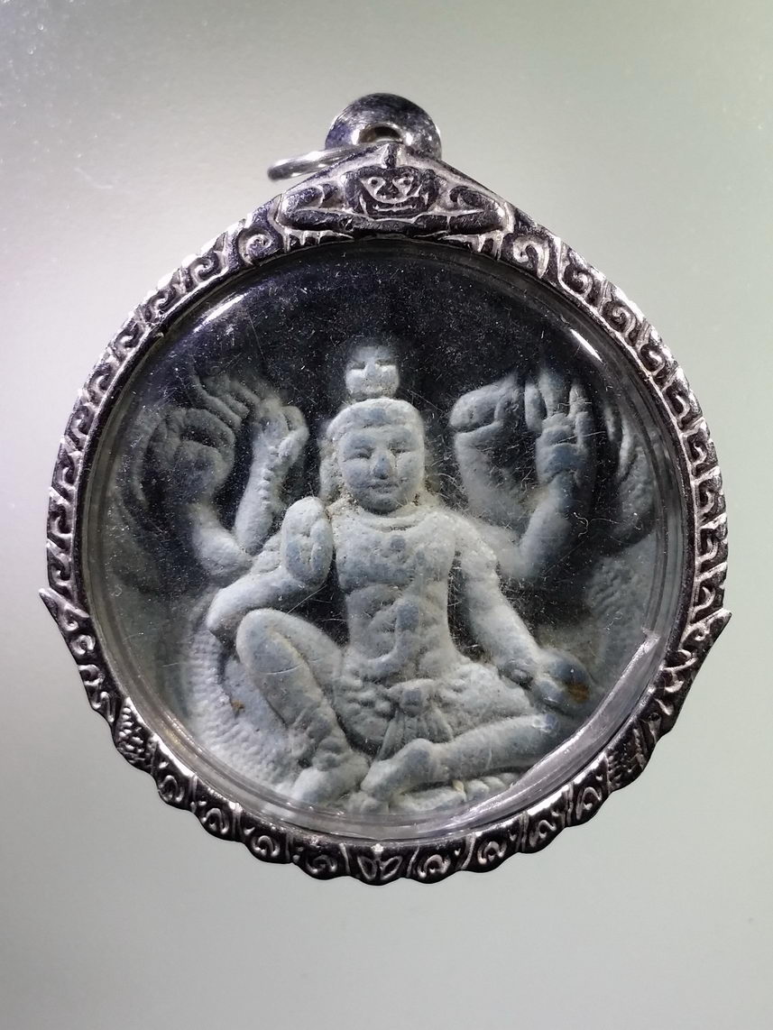 Antig LSD 1805 พระเทวราชโพธิสัตว์จตุคามรามเทพ - พระพิฆเณศวรเนื้อผง ไม่ทราบรุ่น