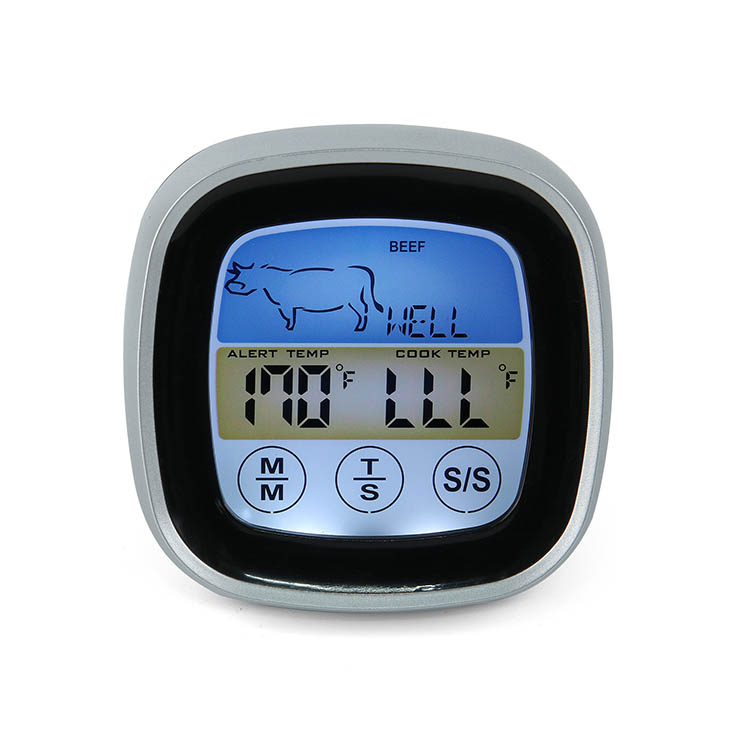 เครื่องวัดอุณหภูมิ เทอโมมิเตอร์ เครื่องวัดอุณหภูมิ เครื่องวัดอุณหภูมิอาหาร เครื่องวัดอุณหภูมิสเต็ก สามถารดูระดับความสุขได้ วัดอุณหภูมิตั้งแต่ -20c - 300 องศา รุ่น EN-SERIES