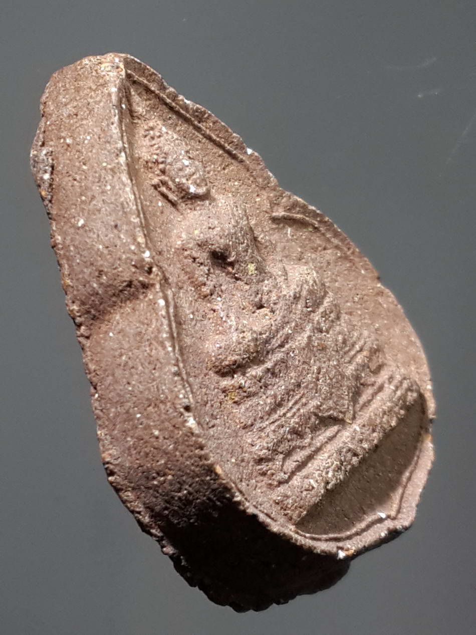 รหัสสินค้า พิจิตร 040 พระกลีบบัวเนื้อผงผสมว่าน พิมพ์พระพุทธ หลวงพ่อลือ วัดวังกลม จังหวัดพิจิตร พระรายการนี้ให้เช่าบูชาแล้ว