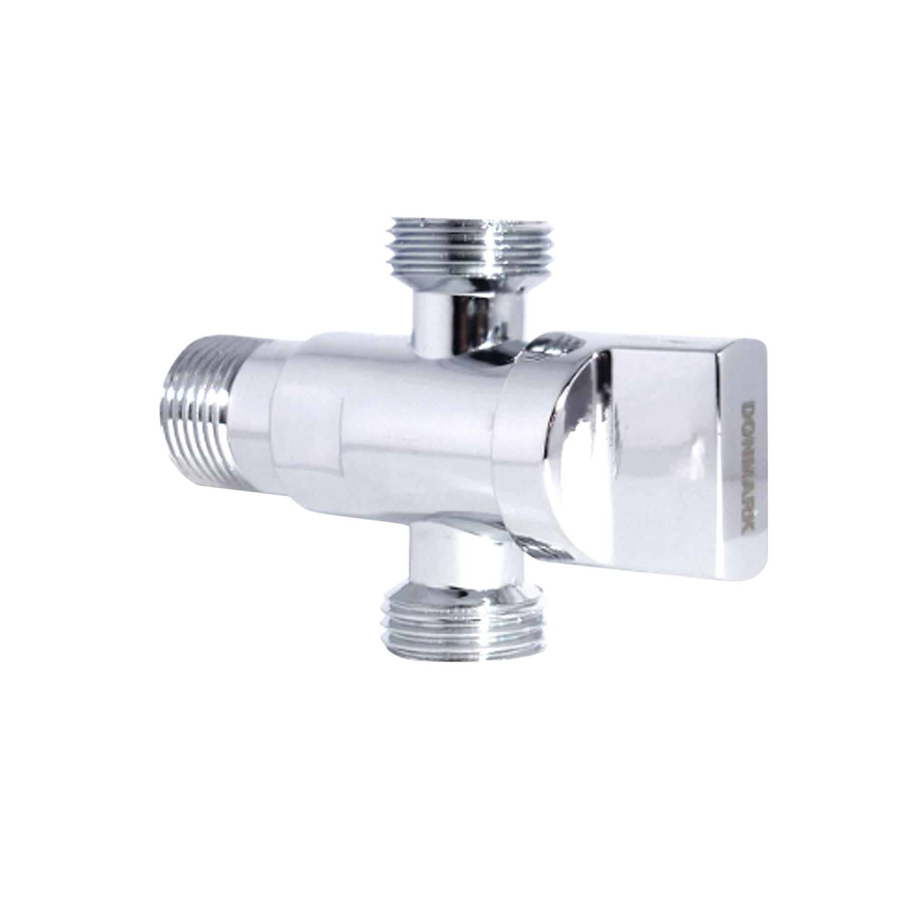 Donmark วาล์วลอยสามทาง/หัวบิด ทองเหลือง MC-333F