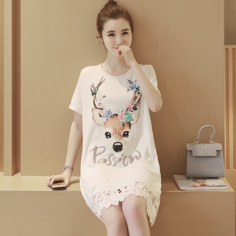 *พร้อมส่ง* ชุดให้นม Passion Deer Dress