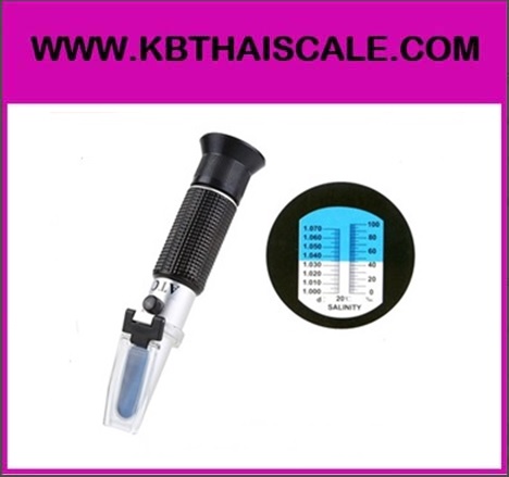 เครื่องวัดความเค็ม( Salinity Refractometer) รุ่น HT211ATC ย่านการวัด 0-100%