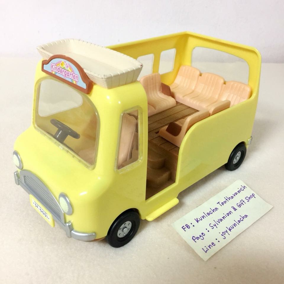 รถบัสโรงเรียน รับส่งนักเรียนอนุบาล Nursery Bus : Sylvanian Families