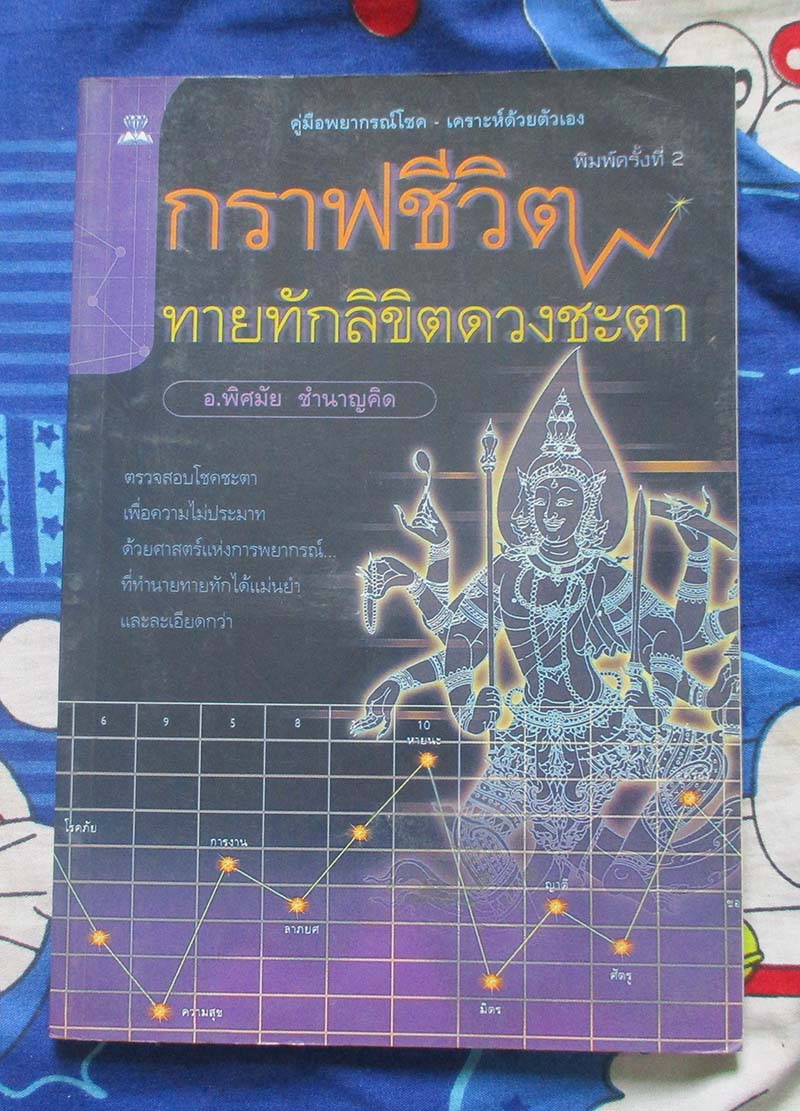 หนังสือ กราฟชีวิตทายทักลิขิตดวงชะตา