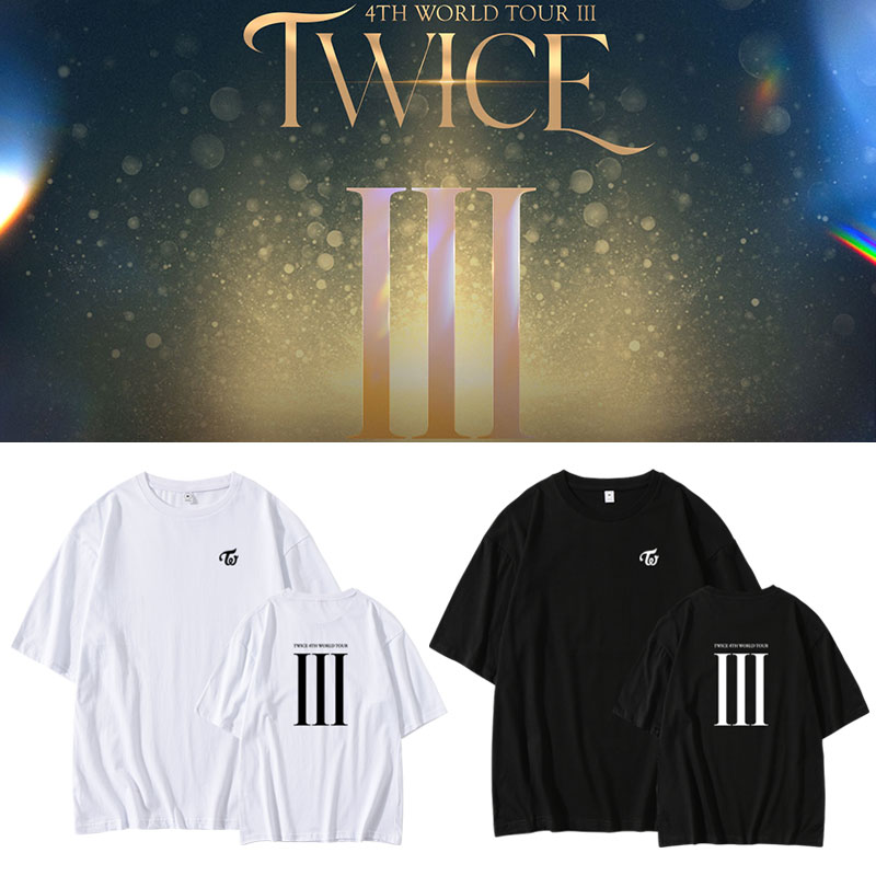 เสื้อยืด TWICE 4TH WORLD TOUR Ⅲ