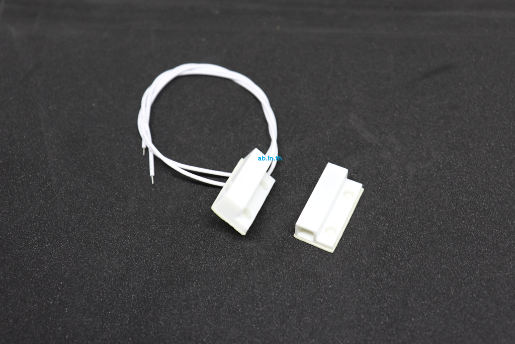 Magnetic Door Switch สวิตช์แม่เหล็ก ติดประตูหน้าต่างกันขโมย (MC-38)